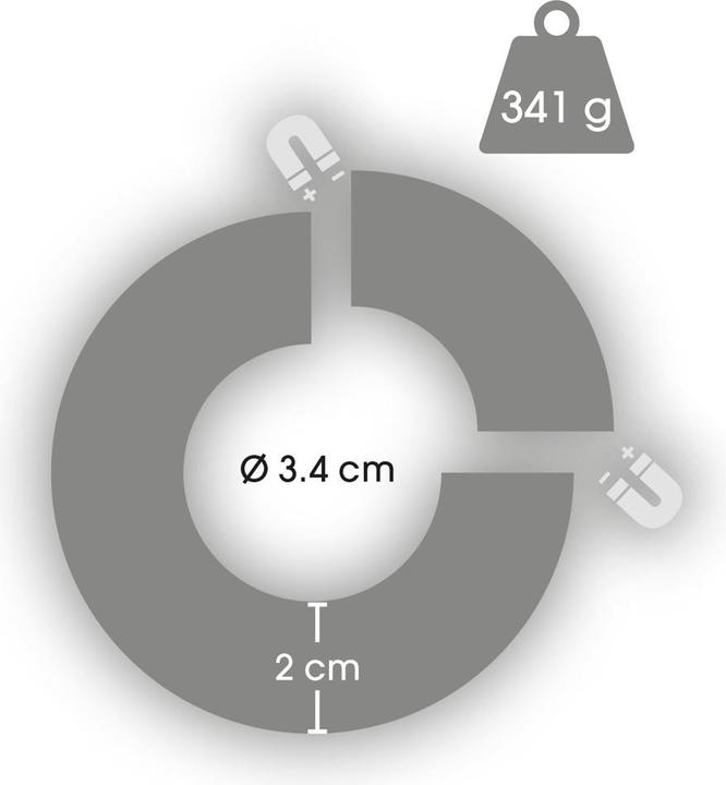 Immagine prodotto Sextreme Barella a sfera magnetica (3.40 cm)