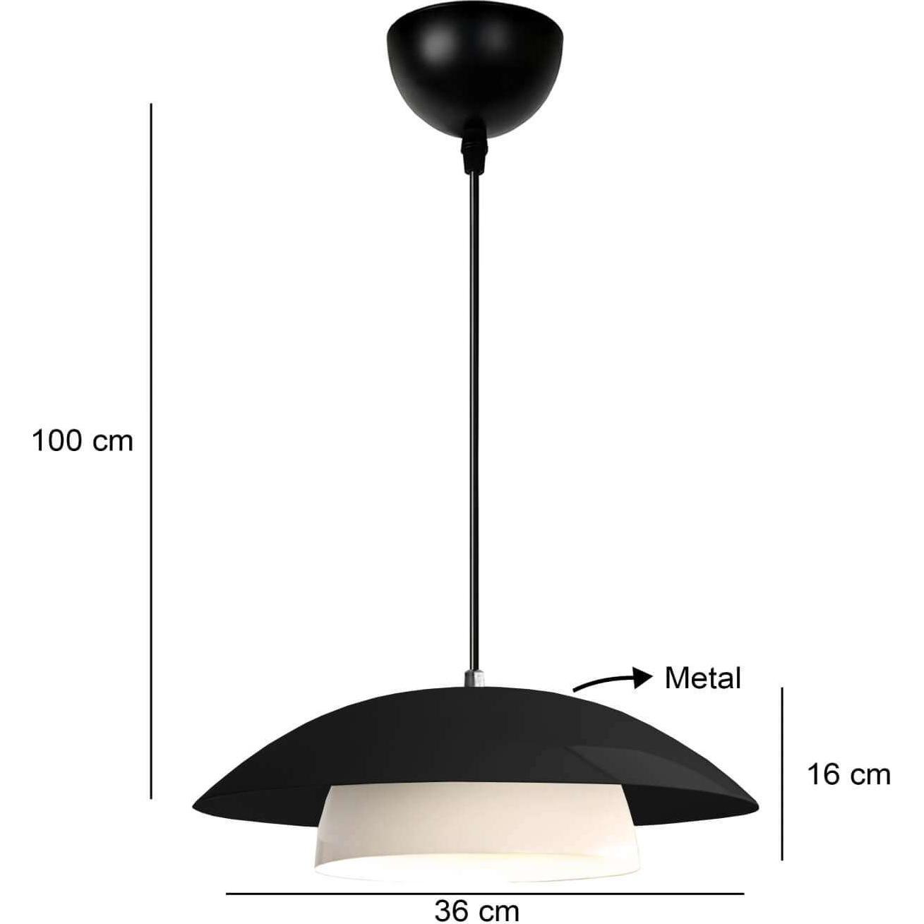 Thumbnail - Opviq, Pendelleuchte, Opaline Chandelier