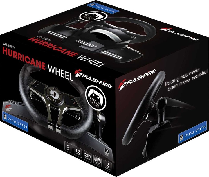 Produktbild Hurricane Gaming Flashfire Hurricane Wheel (PS3, PS4, PS5)