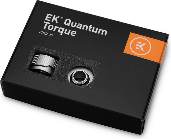 Actual product image EKWB EK Quantum Torque HTC 16 - 6-Pack, Satin Titanium
