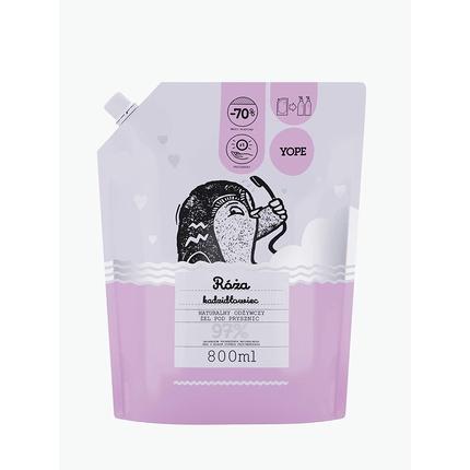 Produktbild Yope Duschgel, Rose und Weihrauch 93%, 800 ml nachfüllen (800 ml)