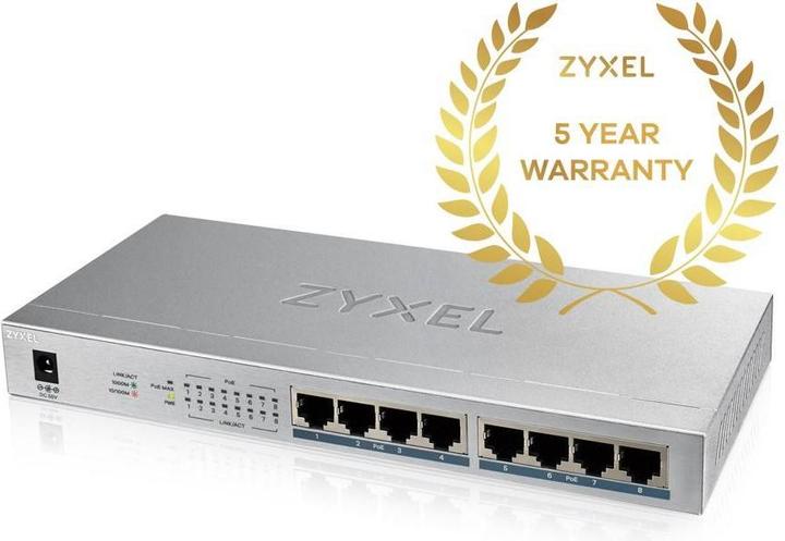 Produktbild Zyxel GS1008HP (8 Ports)