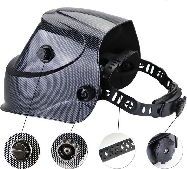Produktbild Stahlwerk Vollautomatik Schweisshelm ST-450RC in Carbon Optik, vollautomatisch