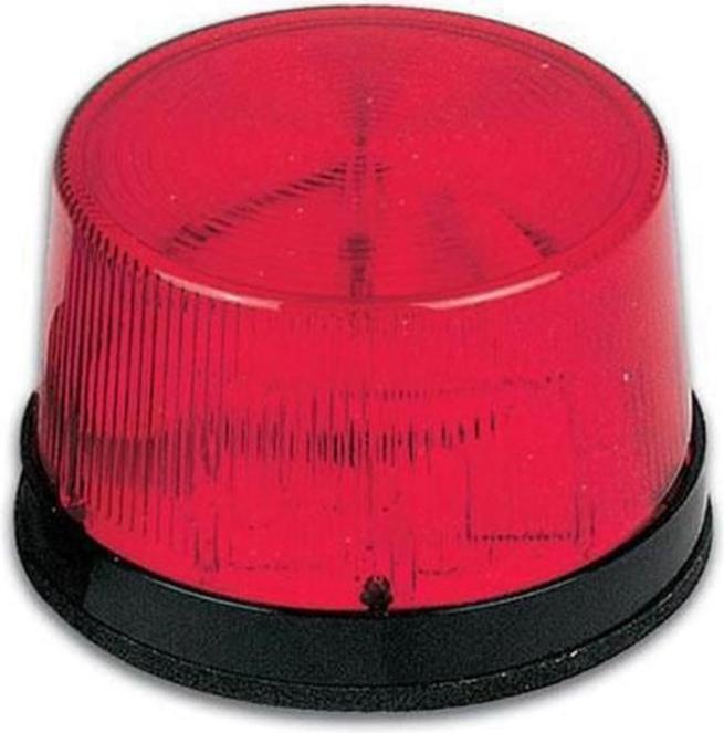 Produktbild Perel LED-BLITZLICHT - ROT - 12 VDC - ø 77 mm