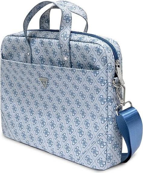 Produktbild Guess Torba GUCB15P4TB 16" niebieski/ blue Saffiano 4G Triangle Logo (16")