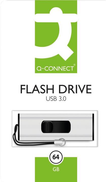 Image du produit Q-Connect Clé USB Flash Drive 3.0 (64 Go, USB-A, USB 3.0)