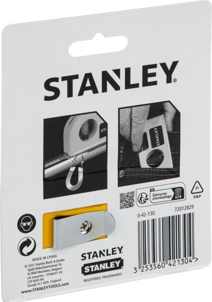 Image du produit Stanley Niveau à bulle de poche, 8.7cm (2 cm)
