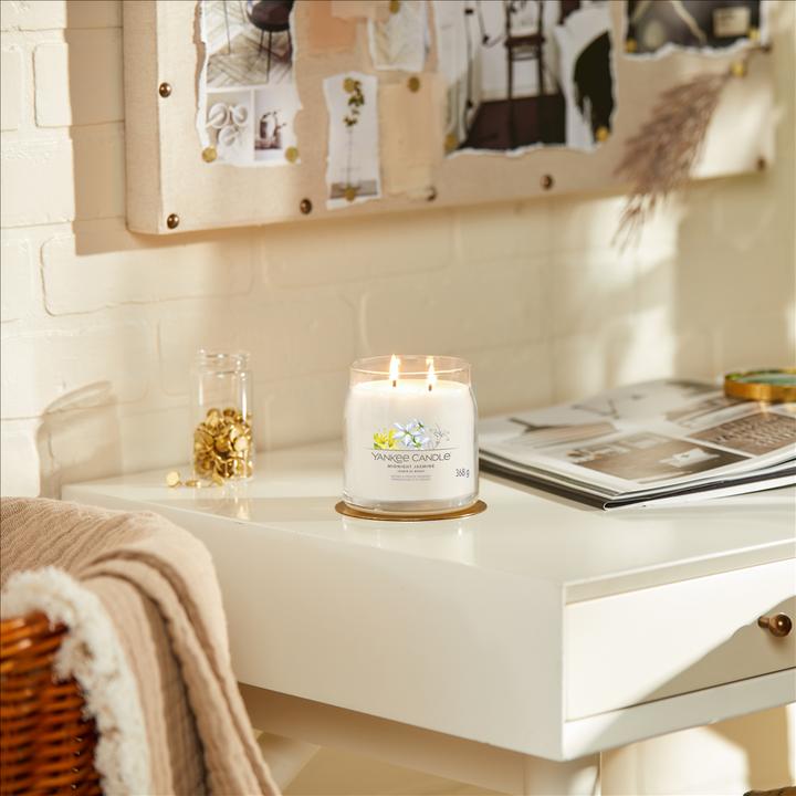 Produktbild Yankee Candle Duftkerze Midnight Jasmine Signature Medium Jar