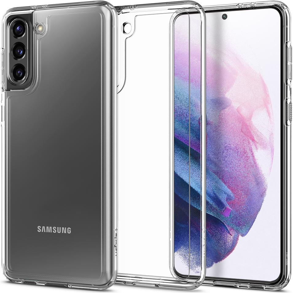 Spigen Ultra Hybrid (Samsung Galaxy S21 5G), Smartphone Hülle, Transparent