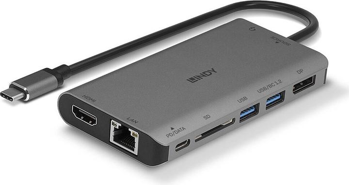Produktbild Lindy DST-Mini XT (USB-C, 8 Ports)