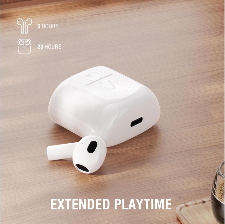 Produktbild 4smarts Bluetooth Kopfhörer SkyBuds (ANC, 25 h, Kabellos)