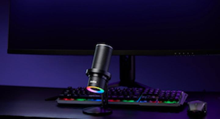 Actual product image Godox RGB USB Condenser Microphone (app control) EM68X