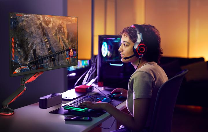 Produktbild iiyama Gasdruckfederarm für Gaming Monotore 43,20cm (17")-30" -9kg 100x100 (Tisch, 30", 9 kg)