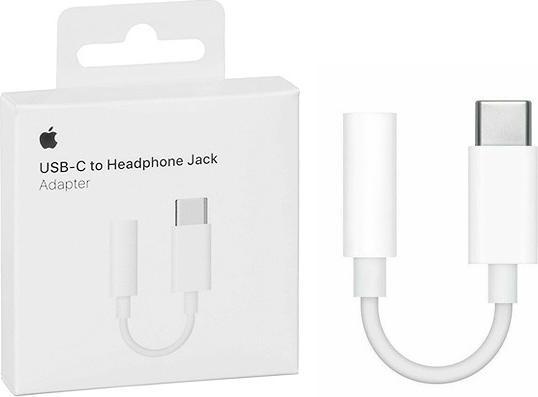 Produktbild Apple Type-C Auf Mini Jack Adapter Weiss Iphone Box