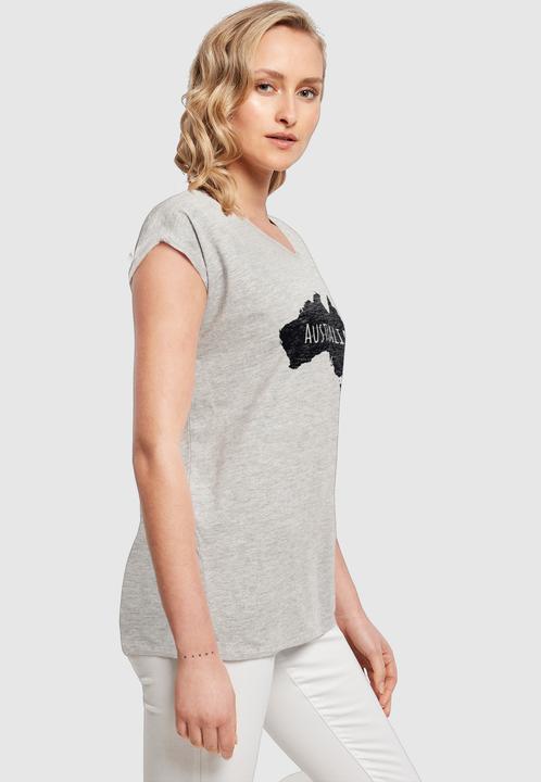 Produktbild Merchcode Ladies Australia Extended Shoulder Tee - 113109 (M)