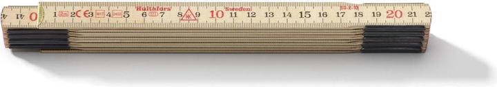 Productafbeelding Hultafors 2m originele Zweedse meter 1502 (2 m)