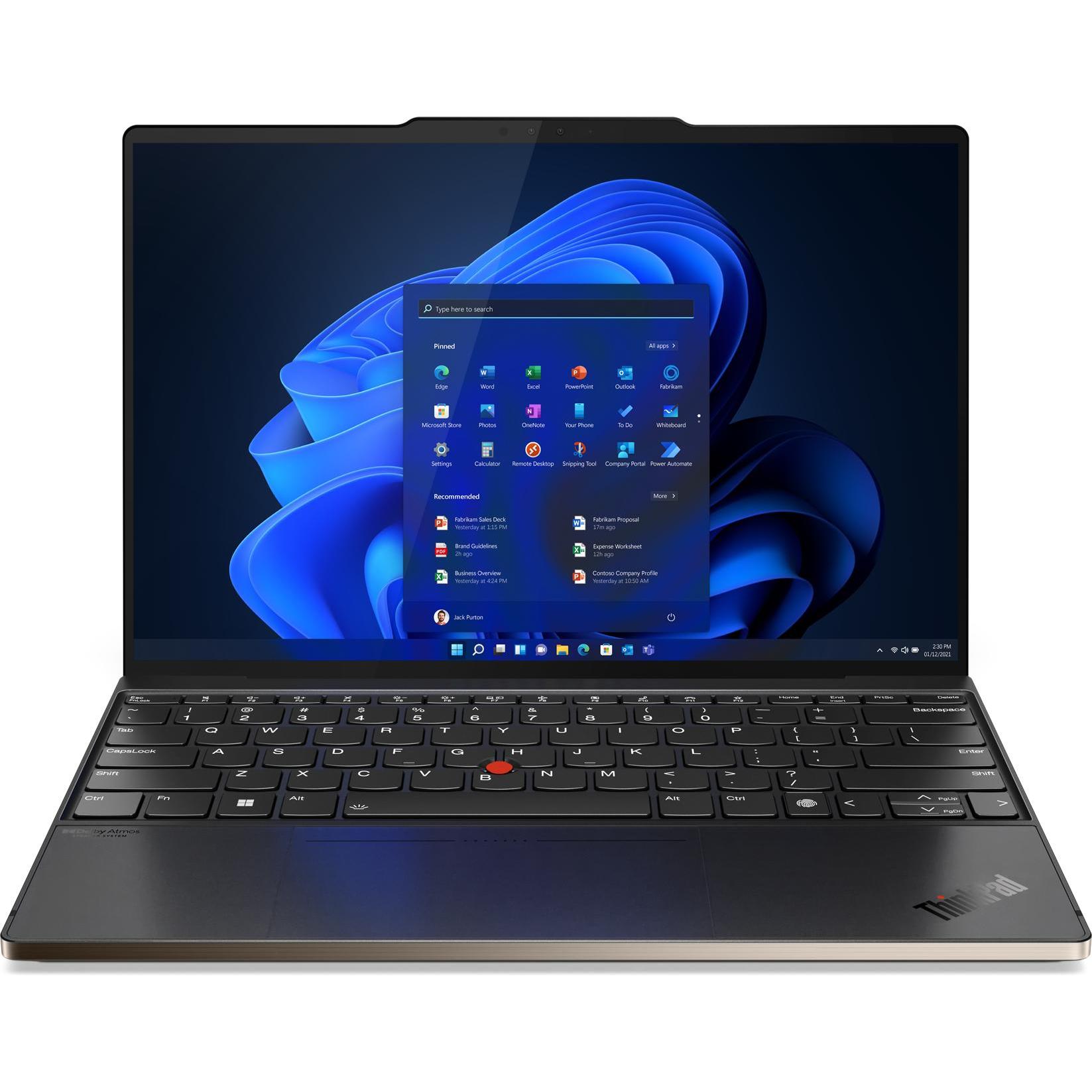 Lenovo ThinkPad Z13 Gen 1 (13.30", AMD Ryzen 5 Pro 6650U, 16 GB, 512 GB, DE), Notebook, Schwarz