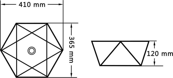 Produktbild vidaXL Brina (365 mm, 410 mm)