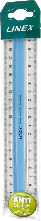 Actual product image Linex S20MM Super ruler blue (20 cm)
