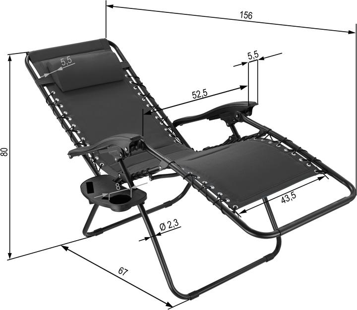 Produktbild tectake Matteo (156 cm)