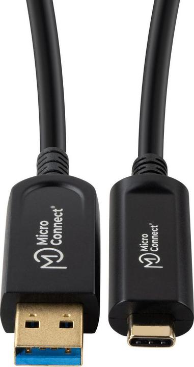 Actual product image MicroConnect USB A - USB Type C (10 m, USB 3.2 Gen 2)