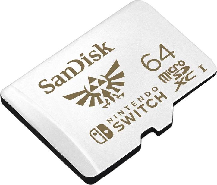 Actual product image SANDISK Nintendo Switch (64 GB, microSDXC, U3, UHS-I)