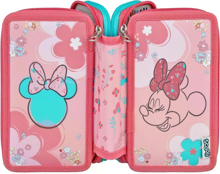 Image du produit Scooli Étui Trippledecker Minnie Mouse Disney, Rempli : Oui