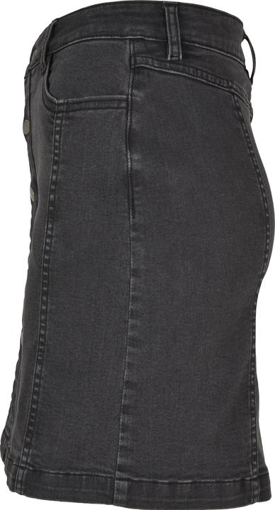 Produktbild Urban Classics Ladies Organic Stretch Button Denim Skirt (32)