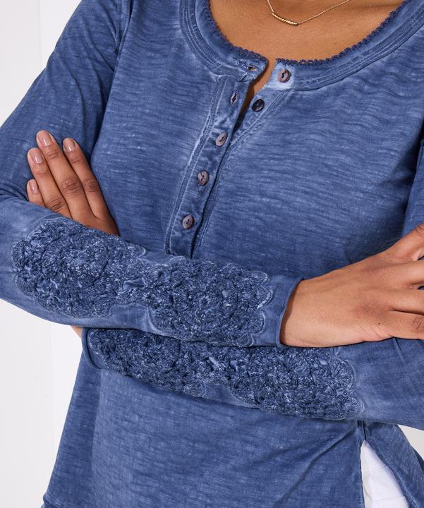 Produktbild Joe Browns Crochet Patch Henley Top (36)