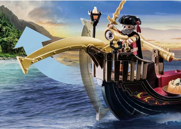 Produktbild Playmobil Burnham Raiders Feuerschiff (70641, Playmobil Novelmore)