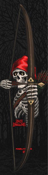 Actual product image Zach Doelling Archer 9" Griptape