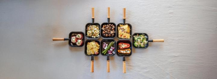 Produktbild Boska Party Raclette für 8 Personen 53.4x26cm H14.5cm Buche