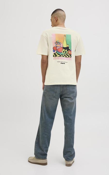 Actual product image Jack & Jones Rückenprint Rundhalsausschnitt T-shirt T-shirt (XL)