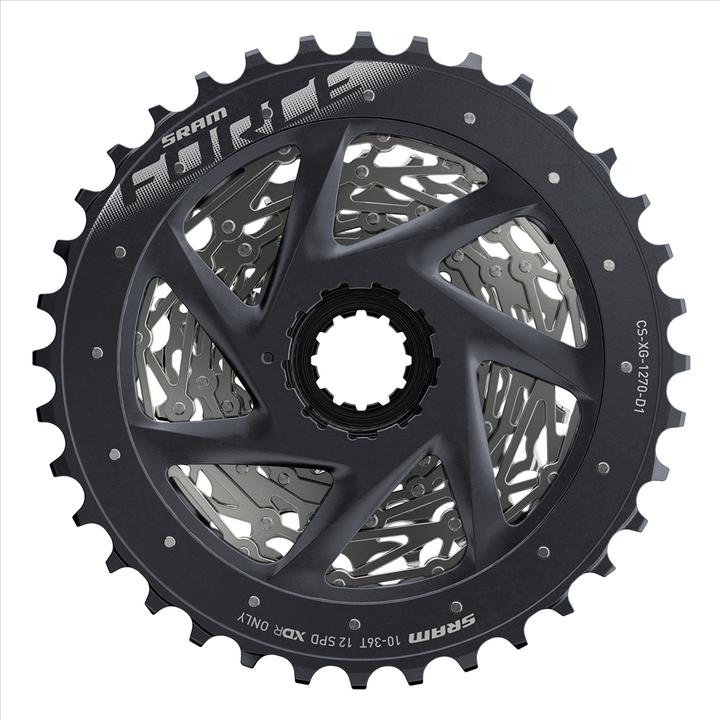 Actual product image Sram XG-1270 Force eTap AXS (12-speed, 10-30)