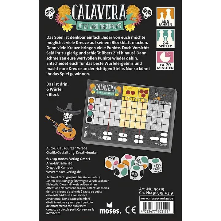 Immagine prodotto Calavera (Tedesco, 2 - 4 Giocatori)