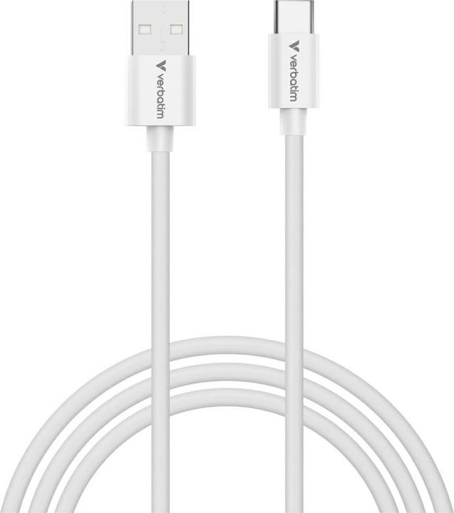 Produktbild Verbatim Kable Sync & Charge USC-C do A essentials 18W czarny / biały 2szt. 32393 (1 m, USB 2.0, 18 W)
