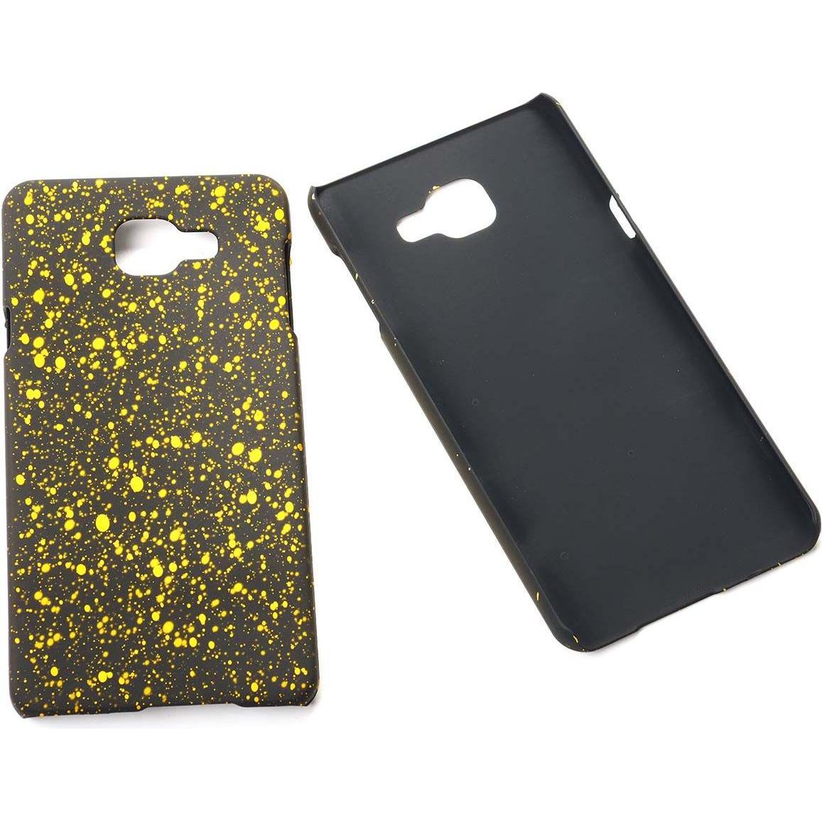König Design Handy Hülle Schutz Case Bumper Etuis für Samsung Galaxy A7 2016 3D Sterne Gelb (Samsung Galaxy A7 (2016)), ...