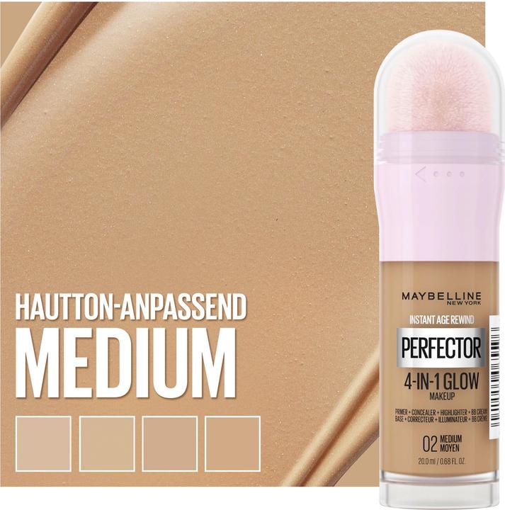 Actual product image Maybelline New York Smooth Result/Age Rewind (2 Medium)