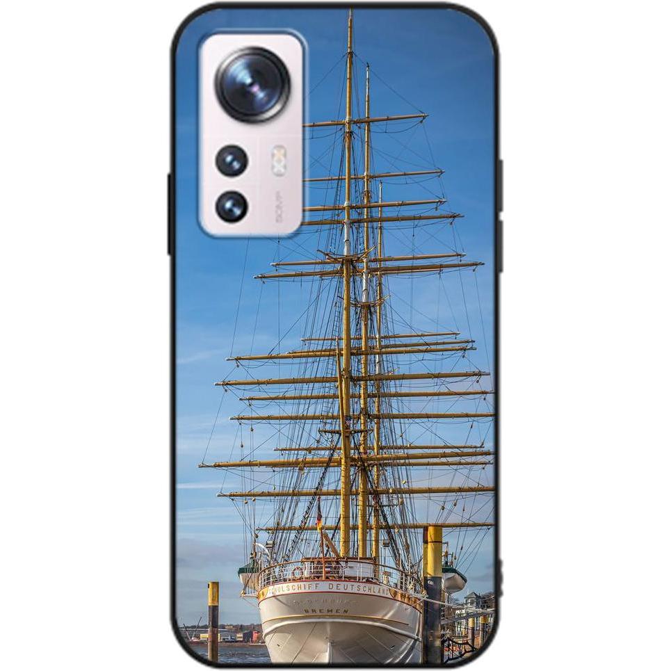 König Design Hülle Handy Schutz für Xiaomi 12 Pro Case Cover Tasche Bumper Etuis Backcover (Xiaomi 12 Pro), Smartphone H...
