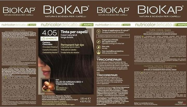 Image du produit Bio Partner Nutricolor Delicato Rapid châtain chocolat (4.05 Chocolat Marron)