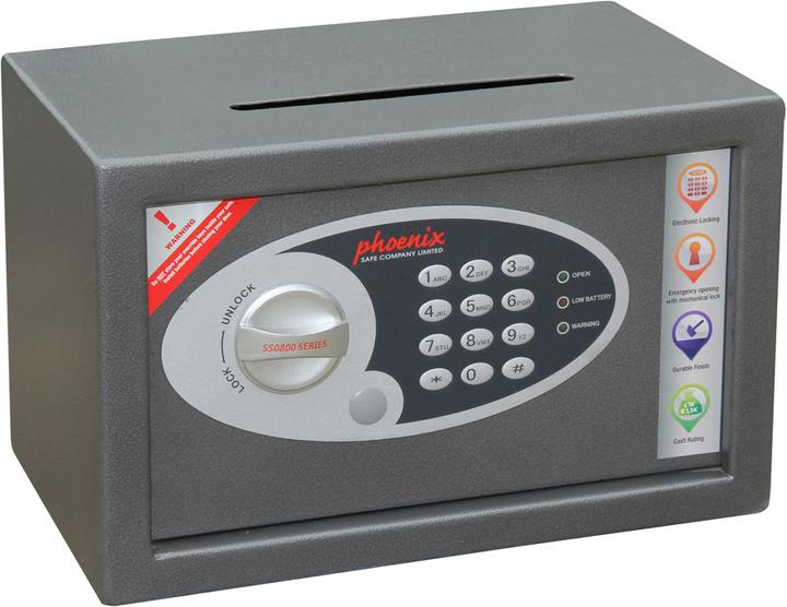 Immagine prodotto Phoenix Cassaforte Vela SS0801ED (10 l)