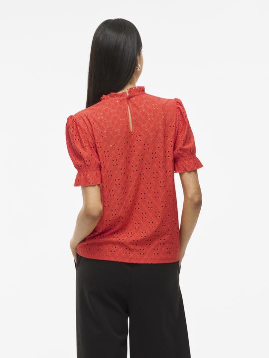 Actual product image Vila Besticktes Oberteil mit kurzen Ärmeln (XS)