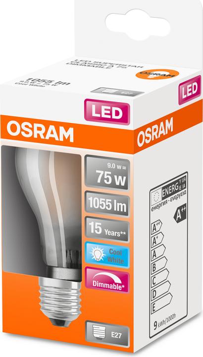 Image du produit Osram Superstar Classic A (E27, 75 W, 1055 lm, 1 x, D)