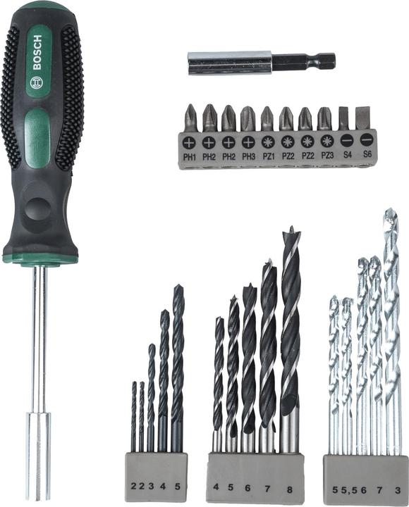 Produktbild Bosch Professional Zubehör Bohrer- und Schrauberbit-Set 27-teilig (Kreuz Pozidriv PZ)