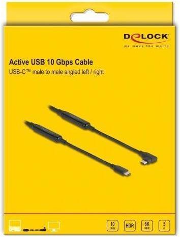 Image du produit Delock USB C — USB C (5 m, USB 3.2 Gen 2, 60 W)