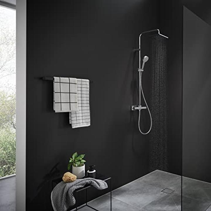 Produktbild hansgrohe Vernis Shape Duschsystem 230 1 Strahlart wassersparend mit Thermostat