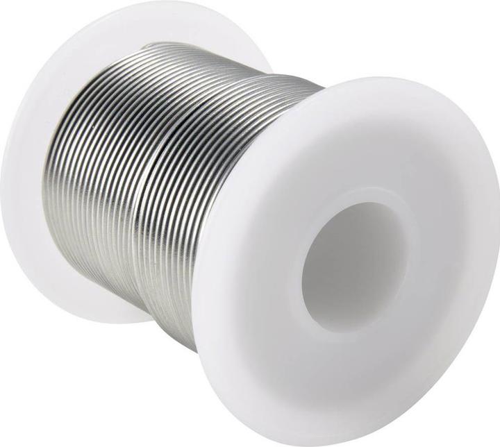 Image du produit Toolcraft Étain de soudure, sans plomb Bobine Sn99,3Cu0,7 ROL1 100 g 1.5 mm (Kit de bobine de soudure)