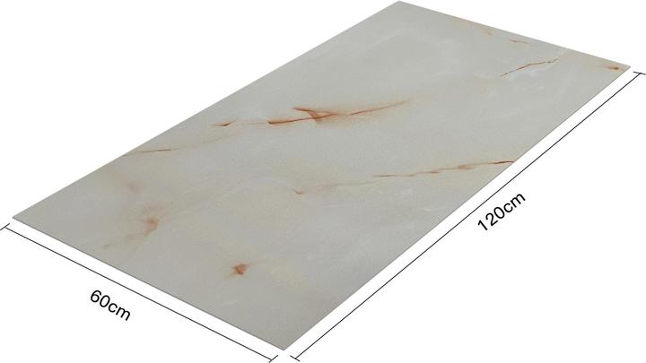 Actual product image Neu.Haus Shower splashback set Bladel set of 12 120 x 60 cm Jade Marble (120 cm, 60 cm, 120 cm)