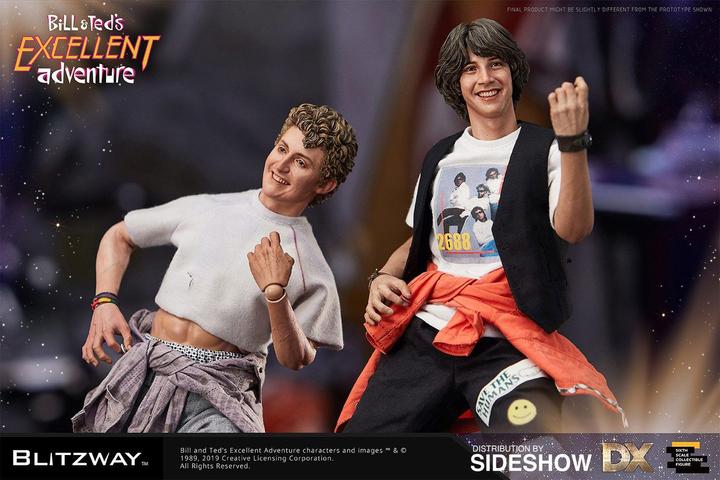 Actual product image Blitzway Bill & Ted's crazy journey through time "Bill & Ted" action figures double pack