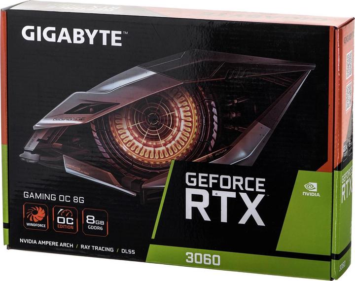 Actual product image Gigabyte GeForce RTX 3060 Gaming (8 GB)